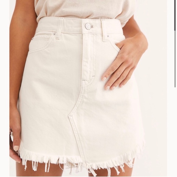Free People Dresses & Skirts - Free People Bailey Denim Mini Skirt
